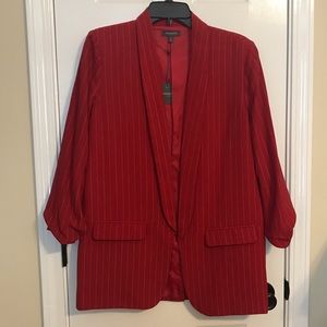 Madison 3/4 sleeve blazer women’s Large